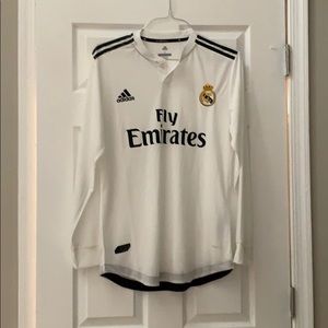 Real Madrid 2018/19 Long Sleeve Adidas Jersey
